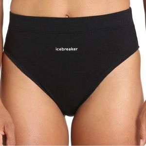 Icebreaker Classic Black Women's Panties